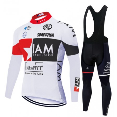 Completo Maglia ML + Pantaloncino con bretelle ML 2020 IAM Cycling N001